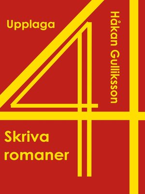 cover image of Skriva romaner